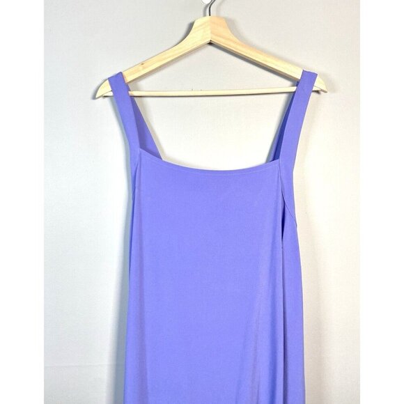 ATHLETA Arrival Dress Size 1X Dark Adonis Blue Lightweight Maxi Long Lagenlook - Picture 9 of 15